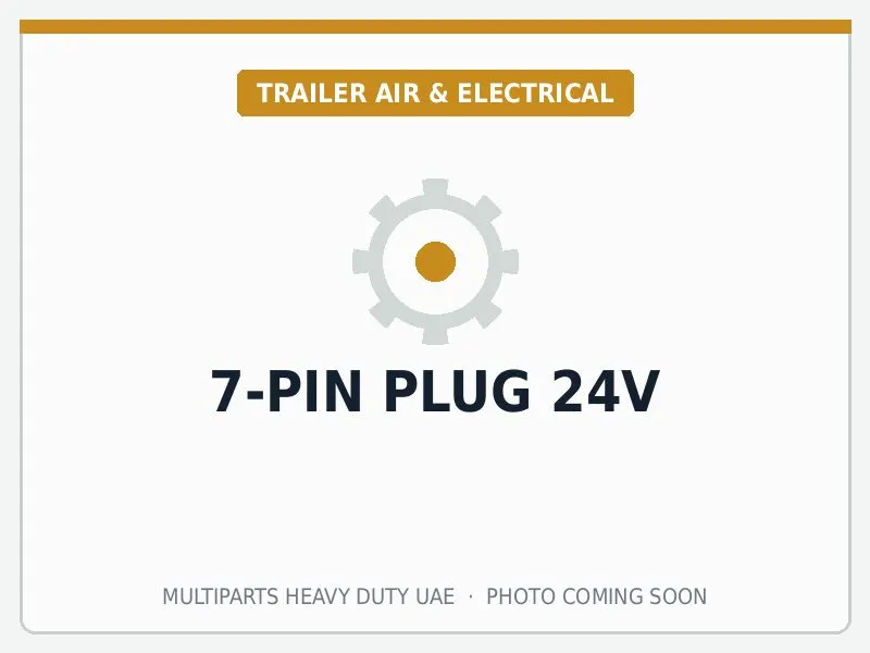7-Pin Plug 24V for Universal Trailer — spare part image