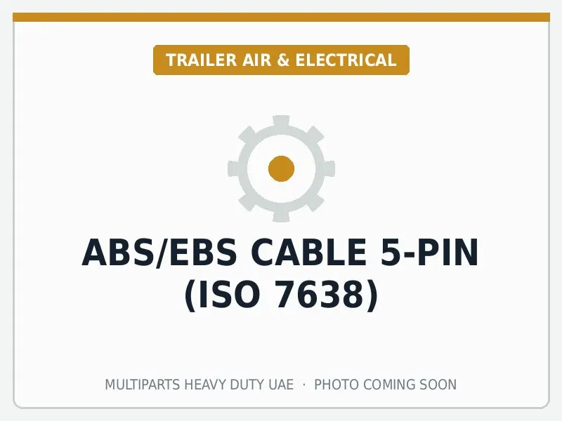 ABS/EBS Cable 5-Pin (ISO 7638) for Universal Trailer — spare part image
