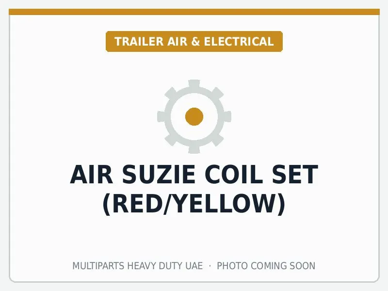 Air Suzie Coil Set (Red/Yellow) for Universal Trailer — spare part image