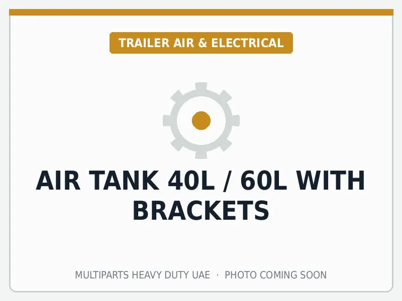 Air Tank 40L / 60L with Brackets for Universal Trailer — spare part image