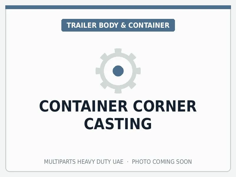 Container Corner Casting for Universal Trailer — spare part image