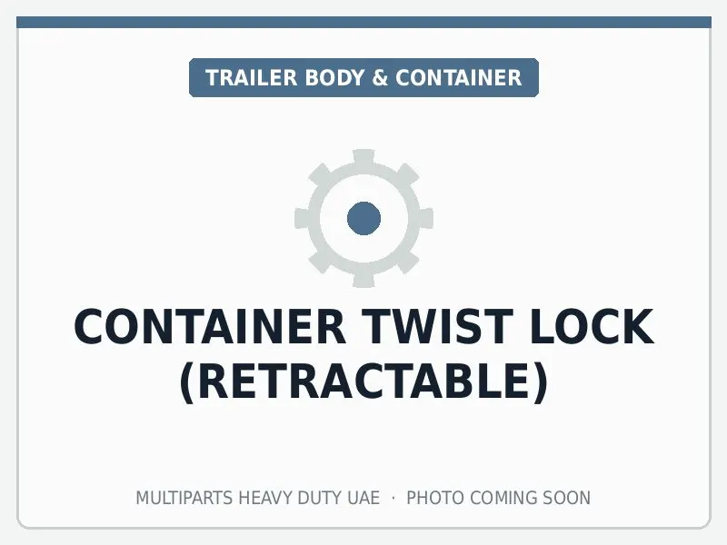 Container Twist Lock (Retractable) for Universal Trailer — spare part image