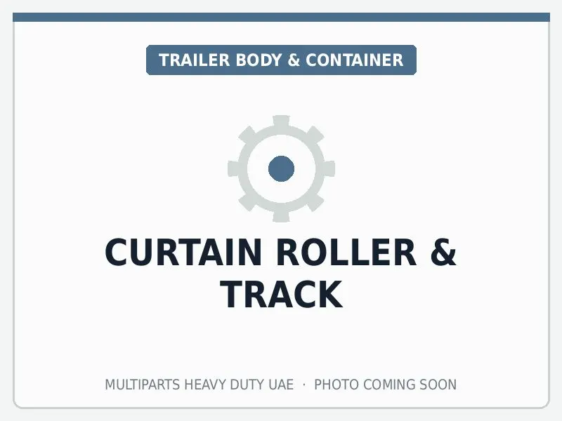 Curtain Roller & Track for Universal Trailer — spare part image
