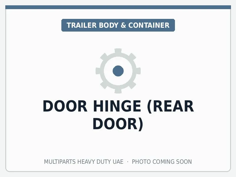 Door Hinge (Rear Door) for Universal Trailer — spare part image