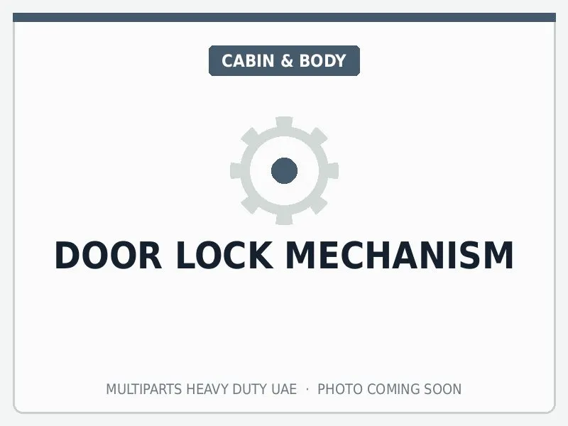 Door Lock Mechanism for Iveco — spare part image