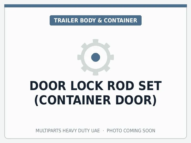 Door Lock Rod Set (Container Door) for Universal Trailer — spare part image