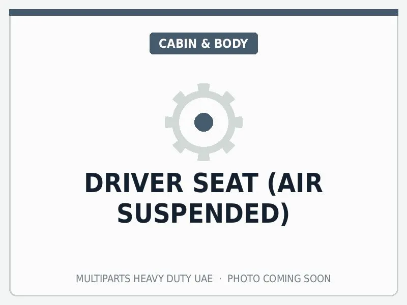Driver Seat (Air Suspended) for Iveco — spare part image