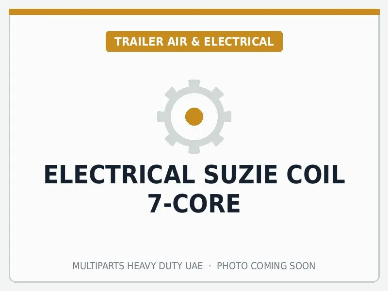 Electrical Suzie Coil 7-Core for Universal Trailer — spare part image