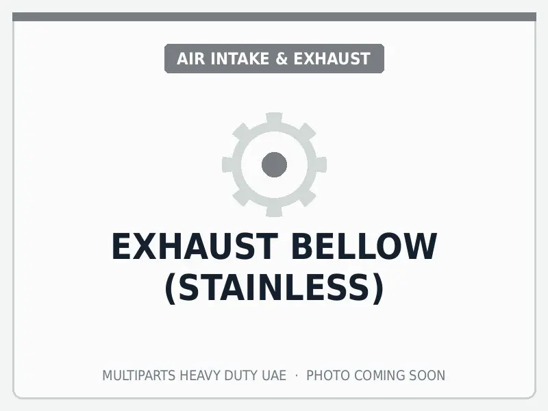 Exhaust Bellow (Stainless) for Iveco — spare part image