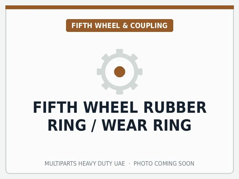 Fifth Wheel Rubber Ring / Wear Ring for Universal / Multi-brand — spare part image