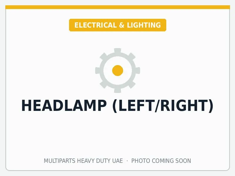 Headlamp (Left/Right) for Mercedes-Benz — spare part image