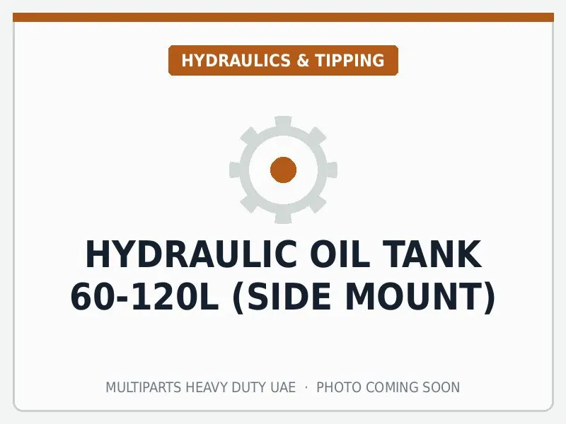 Hydraulic Oil Tank 60-120L (Side Mount) for Hyva / Binotto / Universal — spare part image