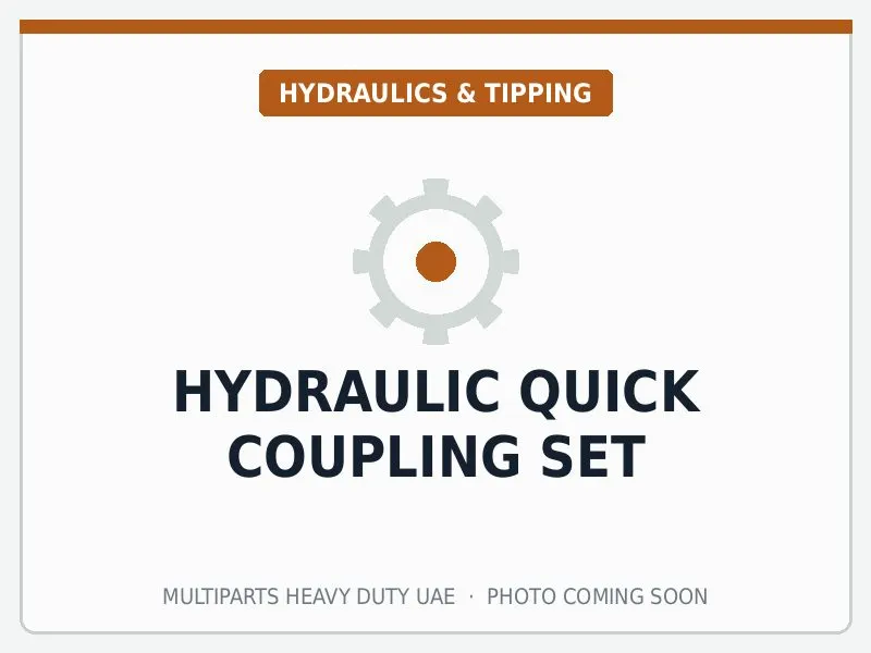 Hydraulic Quick Coupling Set for Hyva / Binotto / Universal — spare part image
