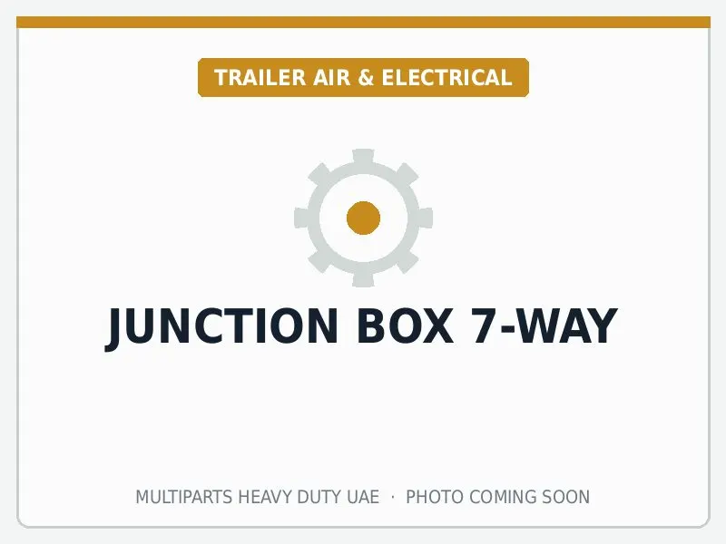 Junction Box 7-Way for Universal Trailer — spare part image