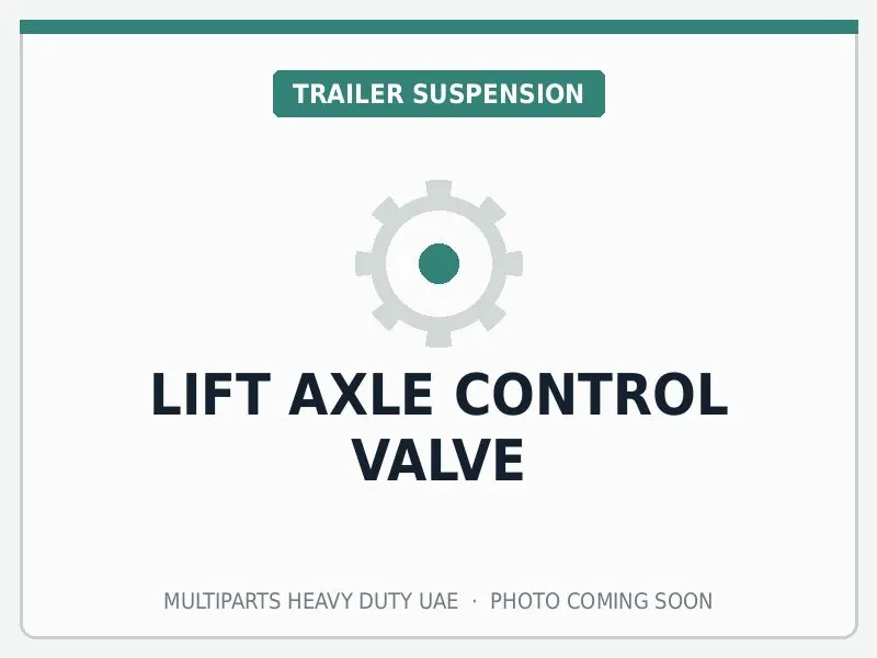 Lift Axle Control Valve for BPW / SAF / Universal — spare part image