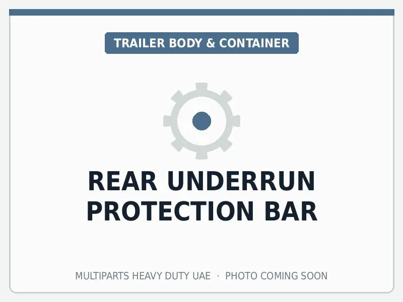 Rear Underrun Protection Bar for Universal Trailer — spare part image