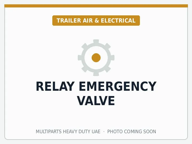 Relay Emergency Valve for Universal Trailer — spare part image