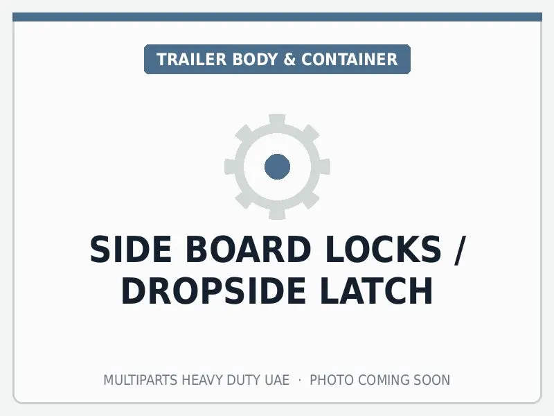 Side Board Locks / Dropside Latch for Universal Trailer — spare part image