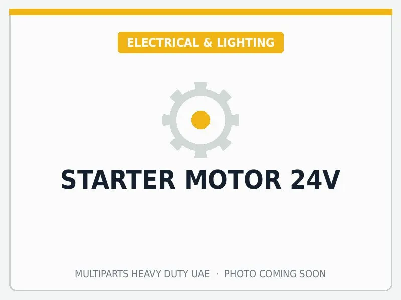 Starter Motor 24V for Mercedes-Benz — spare part image