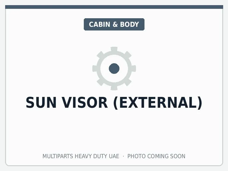 Sun Visor (External) for Mitsubishi Fuso — spare part image