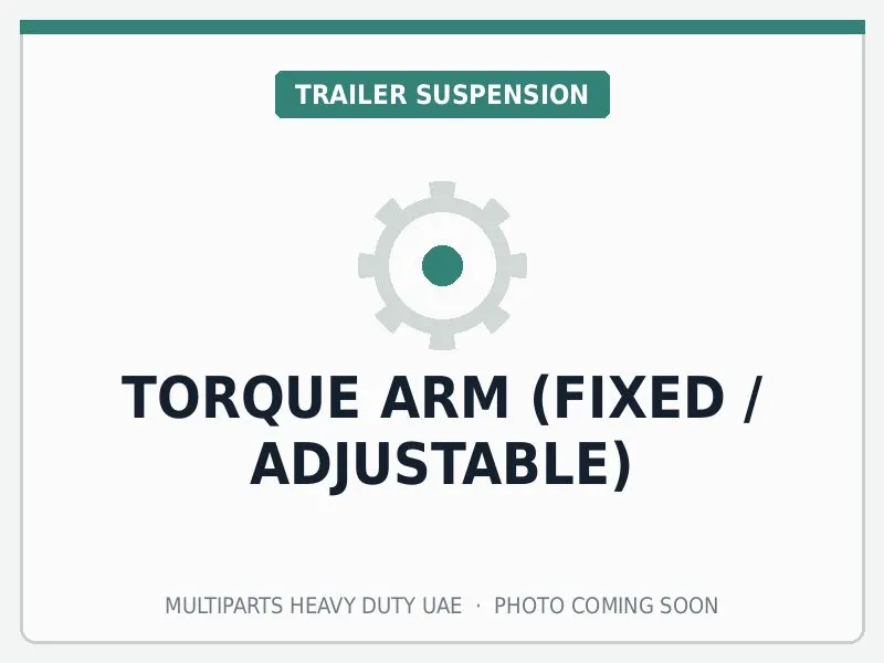 Torque Arm (Fixed / Adjustable) for BPW / SAF / Universal — spare part image