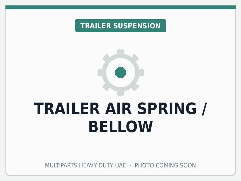 Trailer Air Spring / Bellow for BPW / SAF / Universal — spare part image