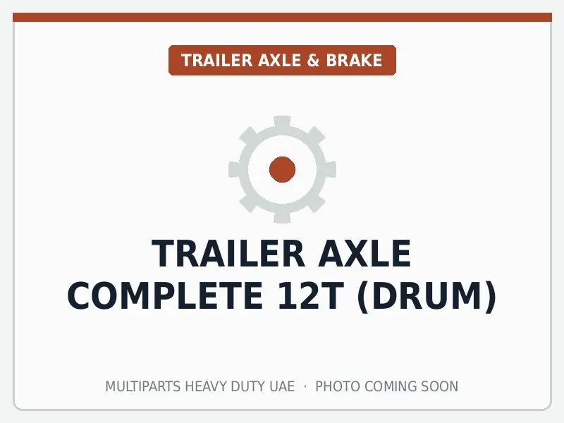 Trailer Axle & Brake