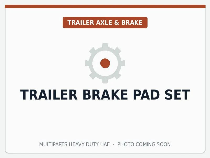Trailer Brake Pad Set for Valx — spare part image