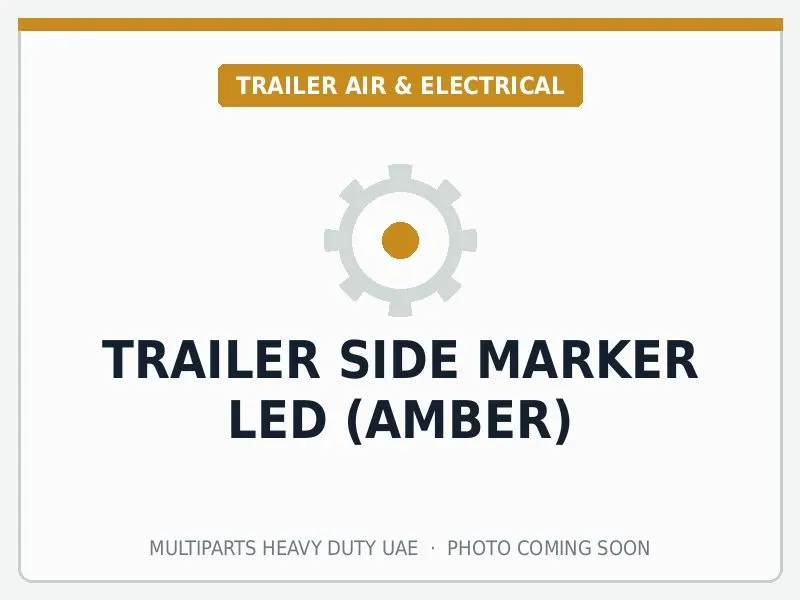 Trailer Side Marker LED (Amber) for Universal Trailer — spare part image