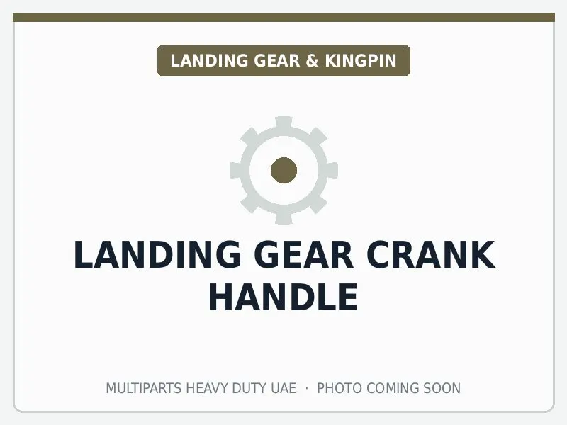 Landing Gear Crank Handle for JOST / Fuwa / Universal — spare part image