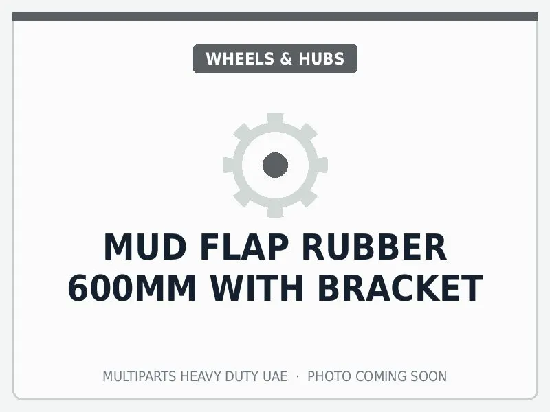 Mud Flap Rubber 600mm with Bracket for Universal / Multi-brand — spare part image